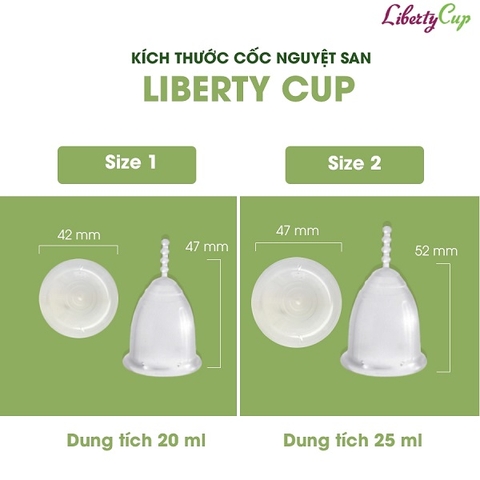 Cốc nguyệt san có mấy size? Nên chọn size S hay L thì phù hợp