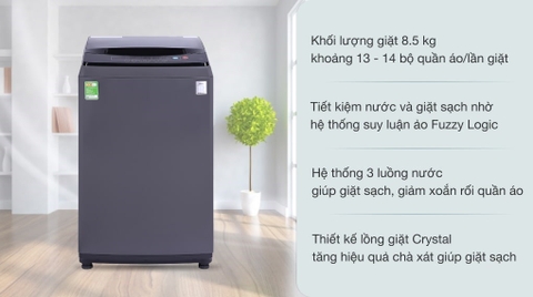 Máy giặt Casper 8.5kg WT-85N68BGA