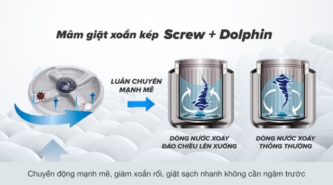 Máy giặt Sharp 11kg ES-W110HV-S