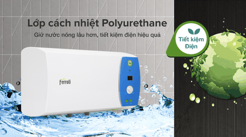 Bình nước nóng lạnh Ferroli 20 lít VERDI AE 20L