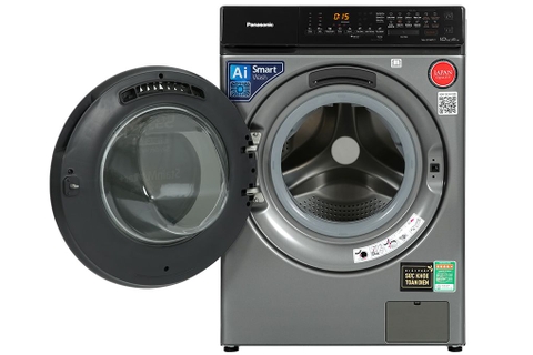 Máy giặt sấy Panasonic giặt 10kg sấy 6kg Inverter NA-S106FC1LV