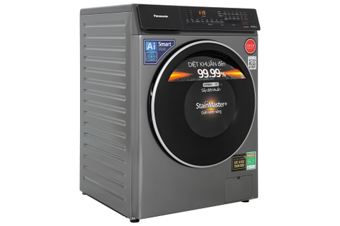 Máy giặt sấy Panasonic giặt 10.5kg sấy 2kg Inverter NA-V105FC1LV
