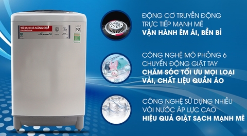 Máy giặt LG 11kg Inverter T2311DSAL