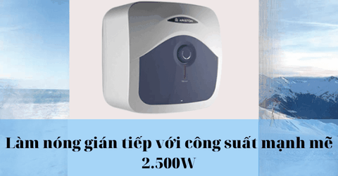 Bình nóng lạnh Ariston 15L BLU 15R 2.5FE