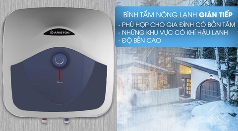 Bình nóng lạnh Ariston 15L BLU 15R 2.5FE