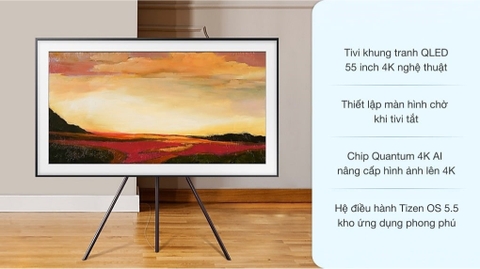 Smart tivi khung tranh QLED Samsung QA55LS03T 55 inch 4K