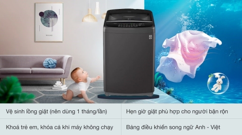 Máy giặt LG 13kg Inverter T2313VSAB
