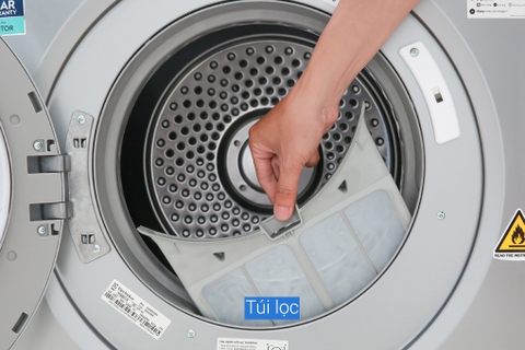 Máy sấy thông hơi Electrolux 8kg EDV805JQSA