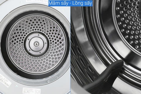 Máy sấy thông hơi Electrolux 8kg EDV805JQSA