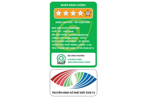 Smart Tivi Samsung UA85BU8000 85 inch 4K