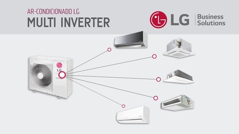 Dàn nóng Multi LG 18000BTU 2 chiều inverter A3UW18GFA3