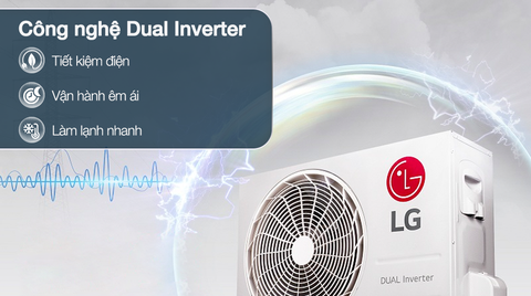 Điều hòa LG 12000BTU 1 chiều Inverter V13WIN