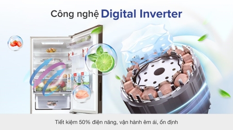 Tủ lạnh Samsung Inverter 345 lít RT35CG5544B1SV