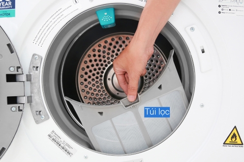 Máy sấy thông hơi Electrolux 8kg EDS805KQWA