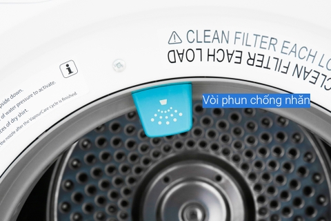 Máy sấy thông hơi Electrolux 8kg EDS805KQWA