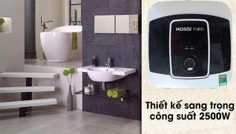 Bình nóng lạnh Rossi Puro 30L PRO30SQ