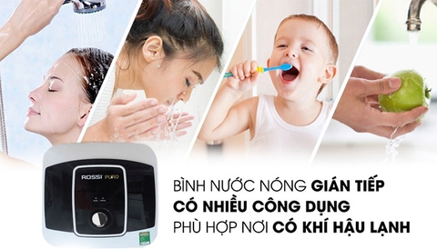 Bình nóng lạnh Rossi Puro 30L PRO30SQ