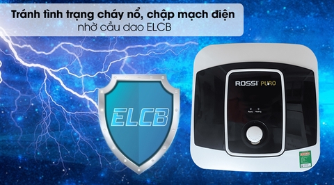 Bình nóng lạnh Rossi Puro 30L PRO30SQ