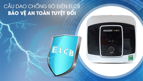 Bình nóng lạnh Rossi Puro 30L PRO30SQ