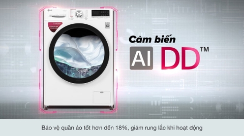 Máy giặt LG 10.5kg Inverter FV1450S3W