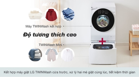 Máy giặt LG TwinWash Mini 2kg Inverter TG2402NTWW