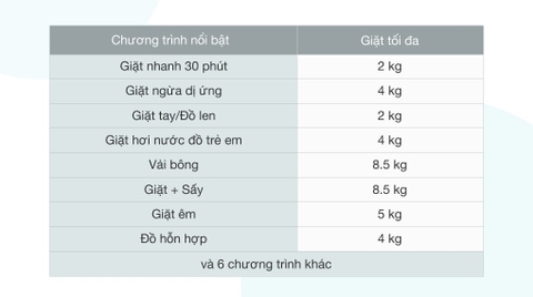 Máy giặt sấy LG giặt 8.5kg sấy 5kg Inverter FV1408G4W