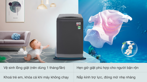 Máy giặt LG 11kg Inverter TH2111DSAB