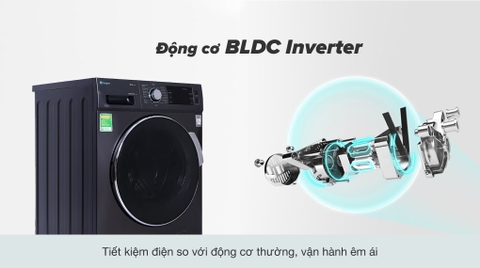 Máy giặt Casper 9.5kg Inverter WF-95I140BGB