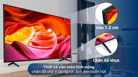 Google Tivi Sony 4K 55 Inch KD-55X75K