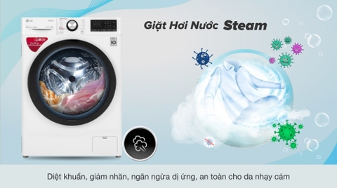 Máy giặt LG 9kg Inverter FV1409S2W