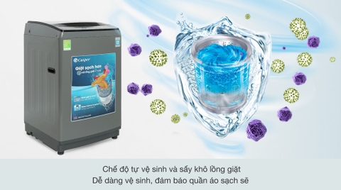 Máy giặt Casper 9.5kg Inverter WT-95I68DGA