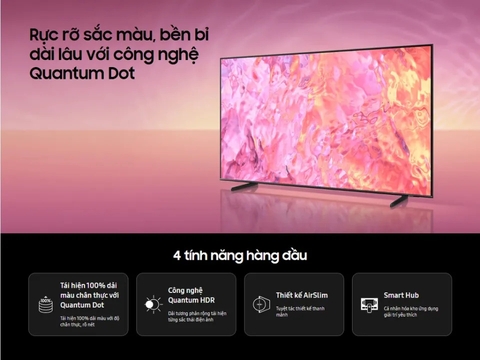 Smart Tivi Samsung QLED 4K 65 Inch QA65Q63C