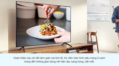 Smart Tivi Samsung 4K 55 Inch UA55AU7700