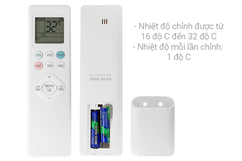 Điều hòa Casper 24000 BTU 1 chiều  inverter TC-24IS36