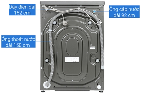 Máy giặt Casper 10.5kg Inverter WF-105I150BGB