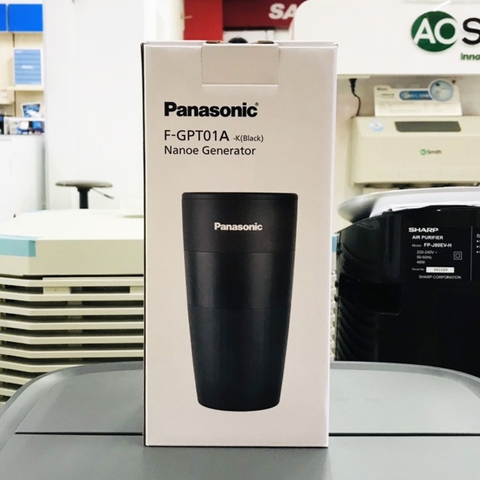 Máy lọc khí ô tô phát nanoe™X F-GPT01AK(đen) – Ức chế virus Covid-19