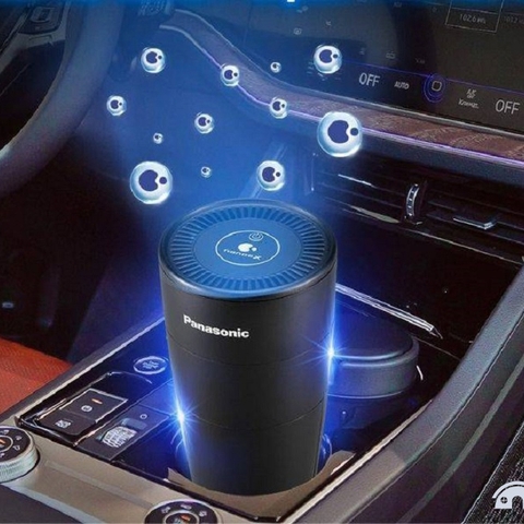 Máy lọc khí ô tô phát nanoe™X F-GPT01AK(đen) – Ức chế virus Covid-19