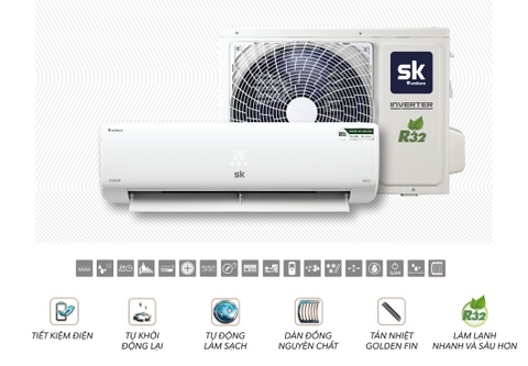 Điều hòa Sumikura 28000BTU 1 chiều inverter APS/APO-280/GOLD