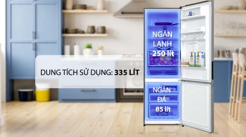 Tủ lạnh Electrolux 335 Lít Inverter EBB3742K-A