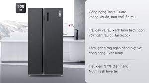 Tủ lạnh Electrolux 541 Lít Multi Door Inverter EQE6000A-B