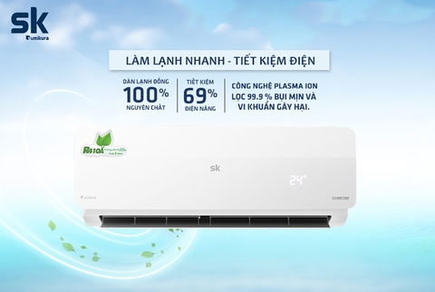 Điều hòa Sumikura 9000BTU 2 chiều Inverter APS/APO-H092DC