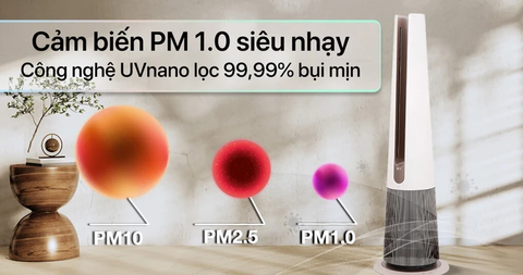 Máy Lọc Không Khí LG PuriCare AeroTower FS15GPCJ0