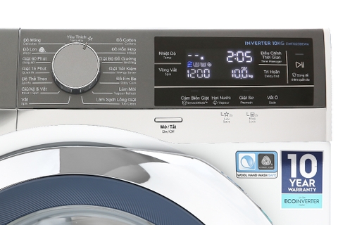 Máy giặt Electrolux 10kg Inverter EWF1023BEWA