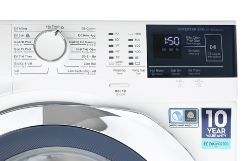Máy giặt Electrolux 8kg Inverter EWF8024BDWA