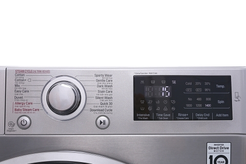Máy giặt LG 8kg Inverter FC1408S3E