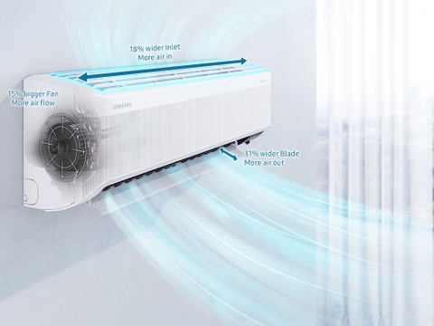 Điều Hòa Samsung inverter WindFree 24000BTU AR24CYFCAWKNSV