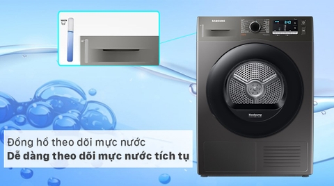 Máy sấy bơm nhiệt Samsung 9kg Inverter DV90TA240AX/SV