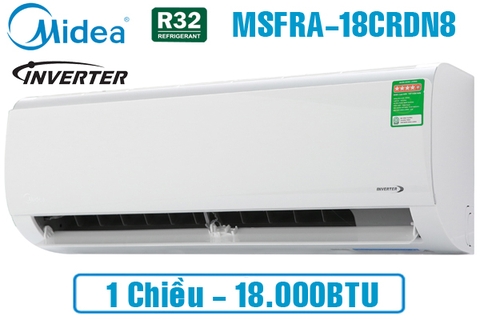 Điều hòa Midea 18000BTU 1 chiều Inverter MSFRA-18CRDN8