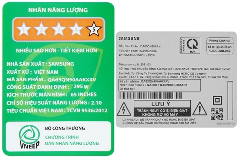 Smart Tivi Neo QLED Samsung QA65QN90A 65 inch 4K