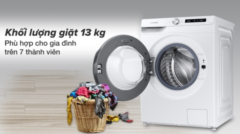 Máy giặt Samsung 13kg Inverter WW13T504DAW/SV